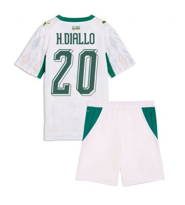 Senegal Habib Diallo #20 Hjemmebanetrøje Børn VM 2026 Kortærmet (+ Korte bukser)